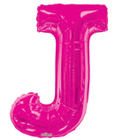 34″ SC Letter J Magenta Shape – Single Pack. 15539-34 - FestiUSA
