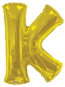 34″ SC Letter K Gold Shape – Single Pack. 15270-34 - FestiUSA