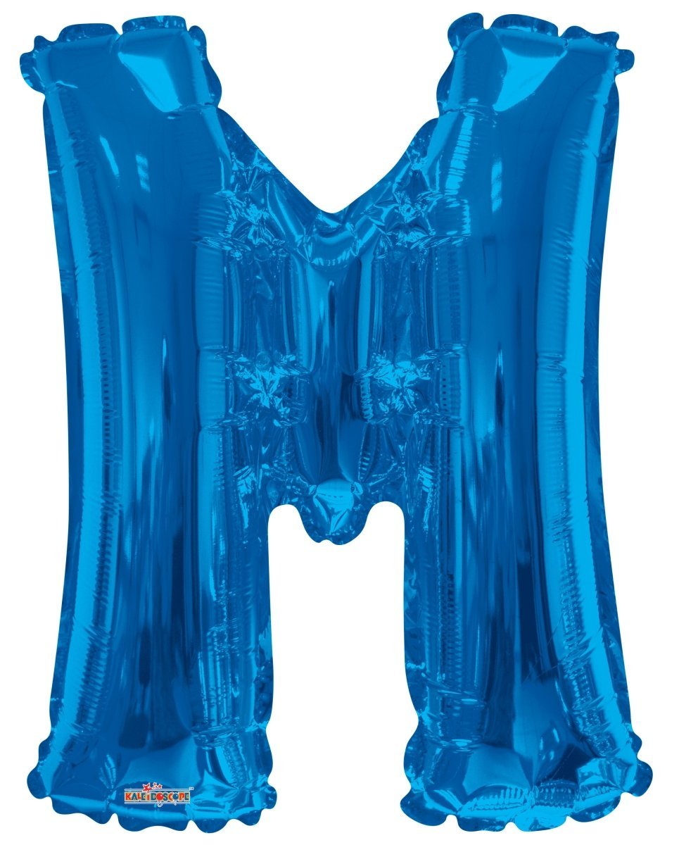 34″ SC Letter M Royal Blue Shape – Single Pack. 15512-34 - FestiUSA
