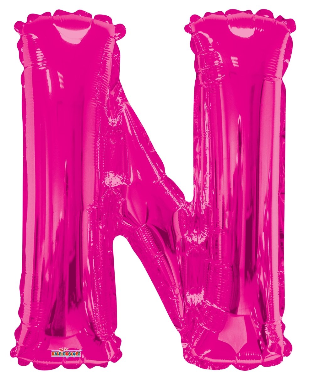 34″ SC Letter N Magenta Shape – Single Pack. 15543-34 - FestiUSA