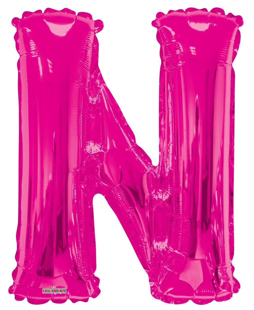34″ SC Letter N Magenta Shape – Single Pack. 15543-34 - FestiUSA