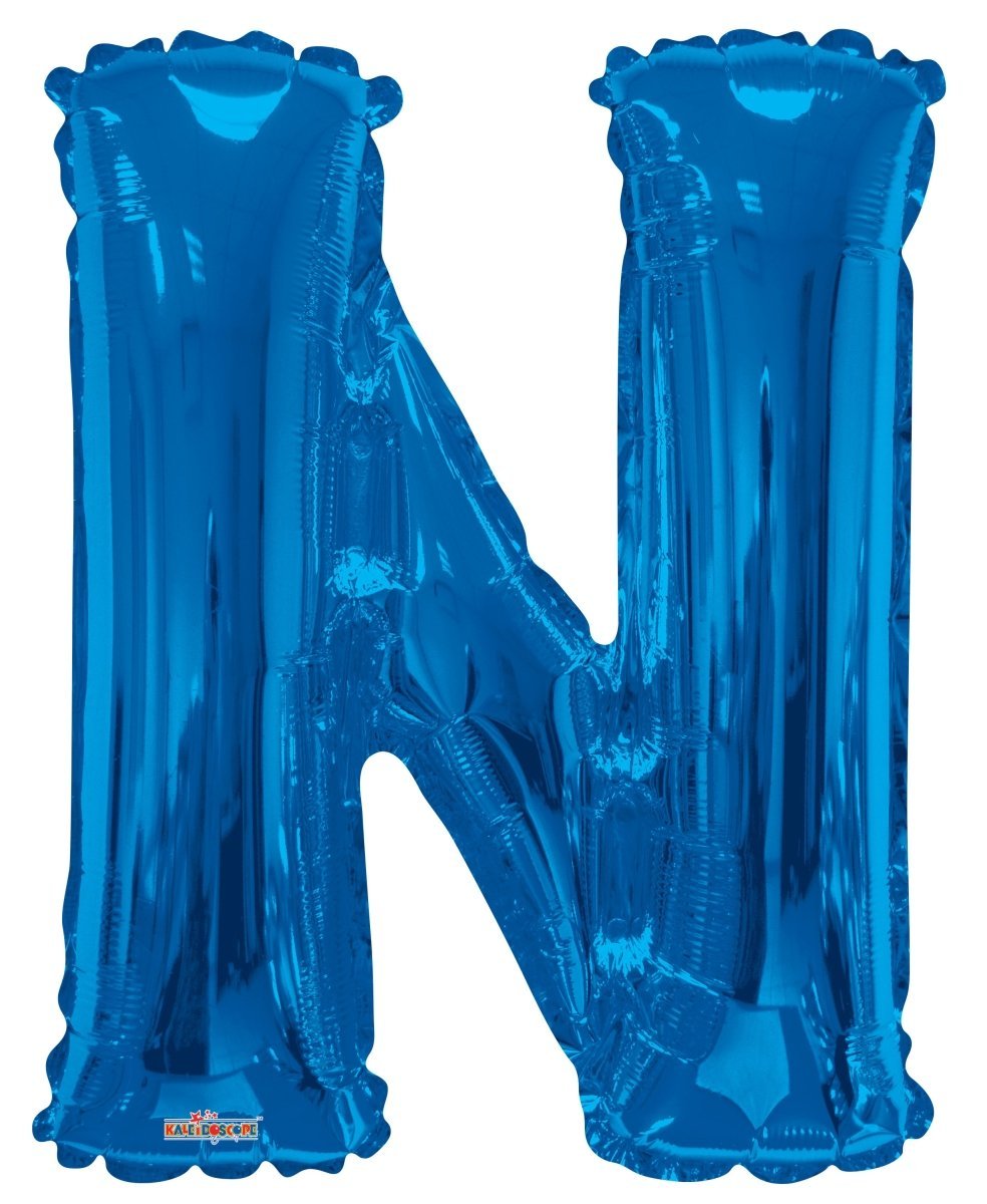 34″ SC Letter N Royal Blue Shape – Single Pack. 15513-34 - FestiUSA