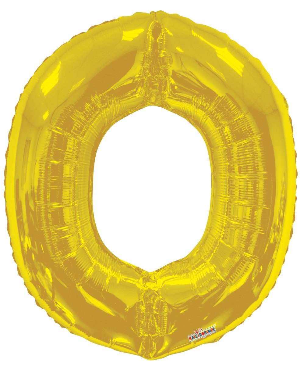 34″ SC Letter O Gold Shape – Single Pack. 15274-34 - FestiUSA