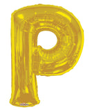 34″ SC Letter P Gold Shape – Single Pack. 15275-34 - FestiUSA