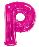 34″ SC Letter P Magenta Shape - Single Pack. 15545-34 - FestiUSA