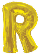34″ SC Letter R Gold Shape – Single Pack. 15277-34 - FestiUSA
