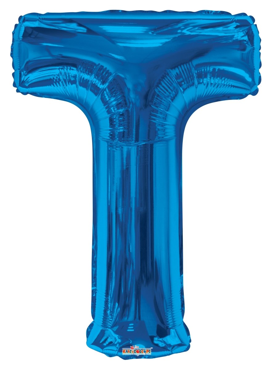 34″ SC Letter T Royal Blue Shape – Single Pack. 15519-34 - FestiUSA