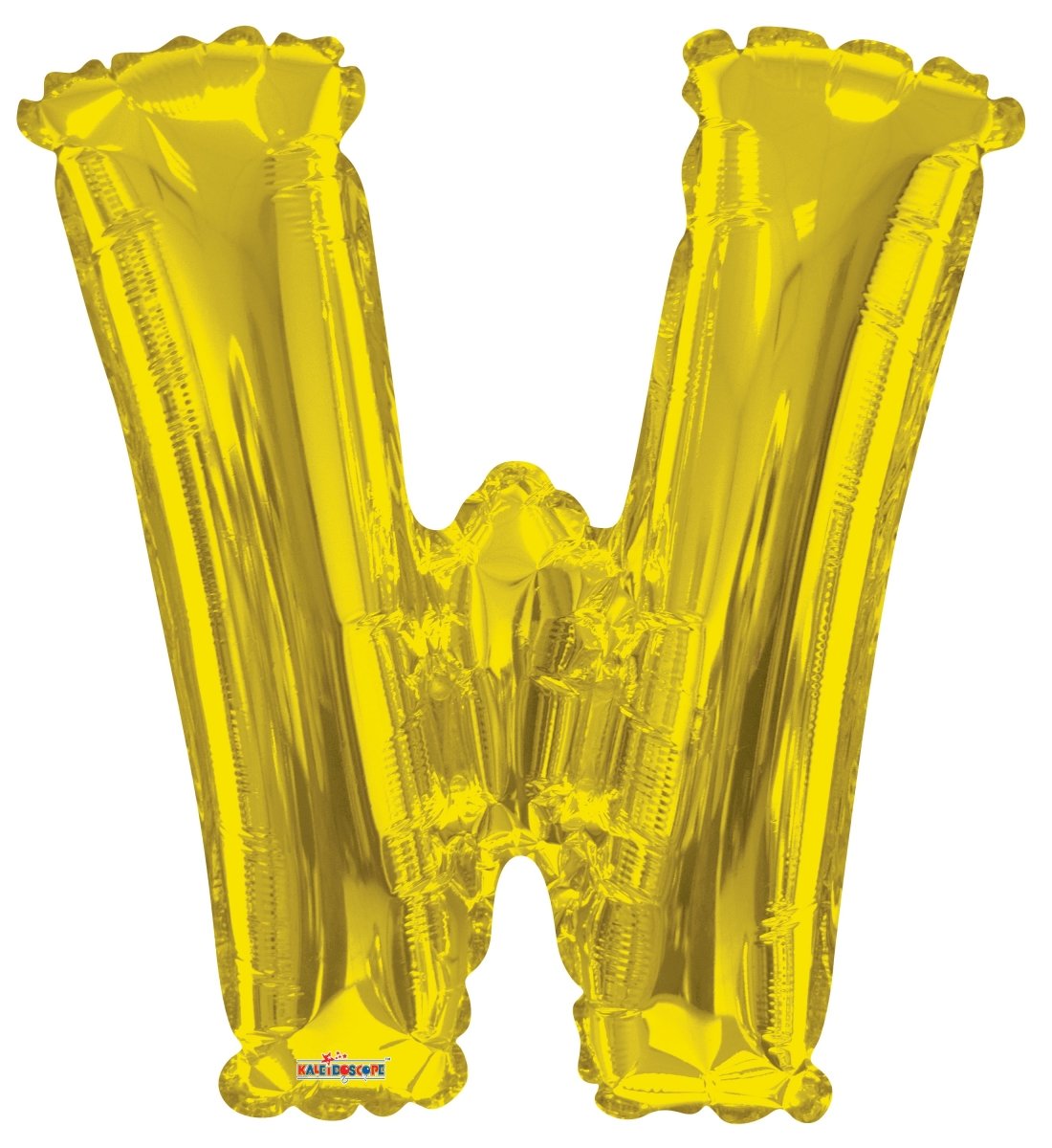 34″ SC Letter W Gold Shape – Single Pack. 15282-34 - FestiUSA