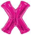 34″ SC Letter X Magenta Shape – Single Pack. 15553-34 - FestiUSA