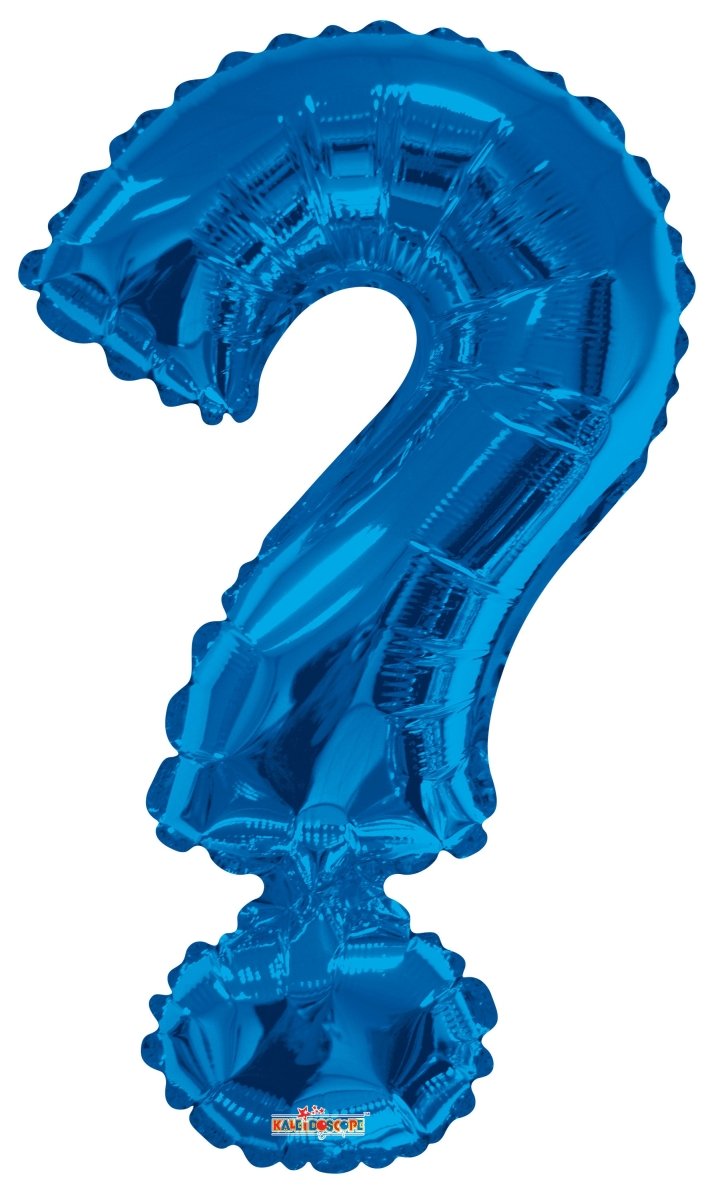 34″ SC Question Mark Royal Blue Shape – Single Pack. 15527-34 - FestiUSA