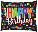 36″ Birthday Dots Shape Gb - (Single Pack). 15496-36 - FestiUSA