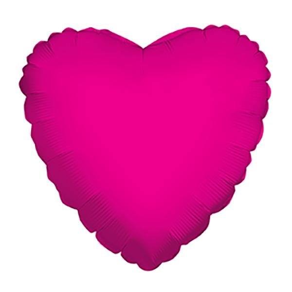 36" Heart Hot Pink Shaped. (Flat) 34105-36 - FestiUSA