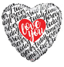 36″ I Love You Script - (Single Pack). 15706-36 - FestiUSA