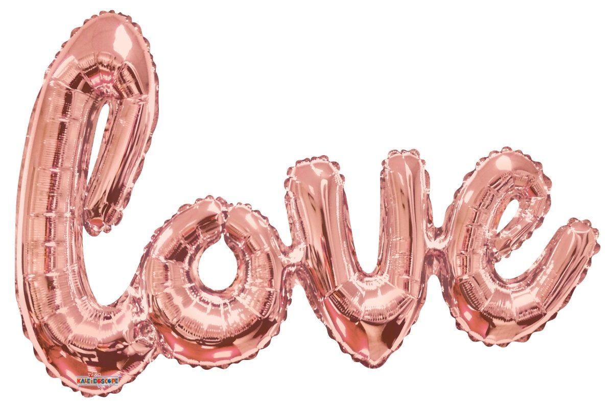 36" Love Script Rose Gold - (Single Pack). 15739-36 - FestiUSA