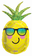 36" Pineapple Shape Foil Balloon - (Single Pack). 16086-36 - FestiUSA