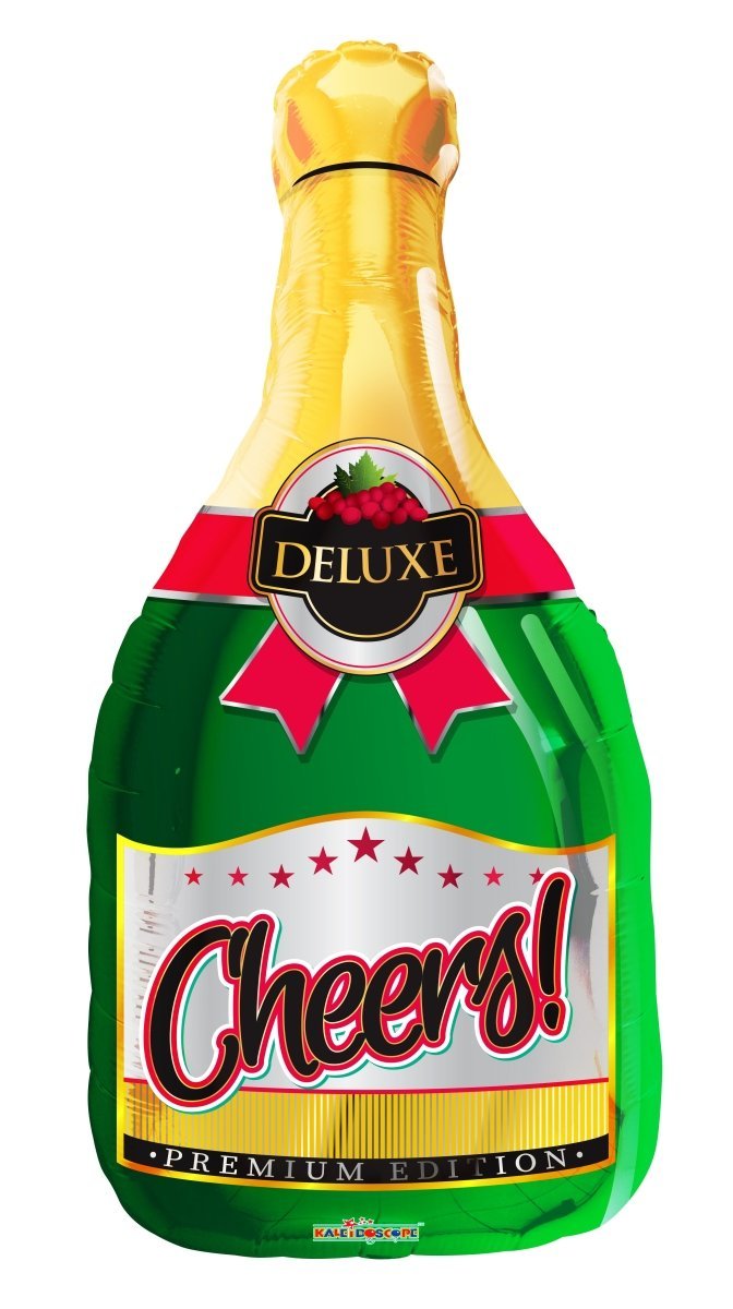 36″ PR Champagne Bottle Shape – (Single Pack). 15941-36 - FestiUSA