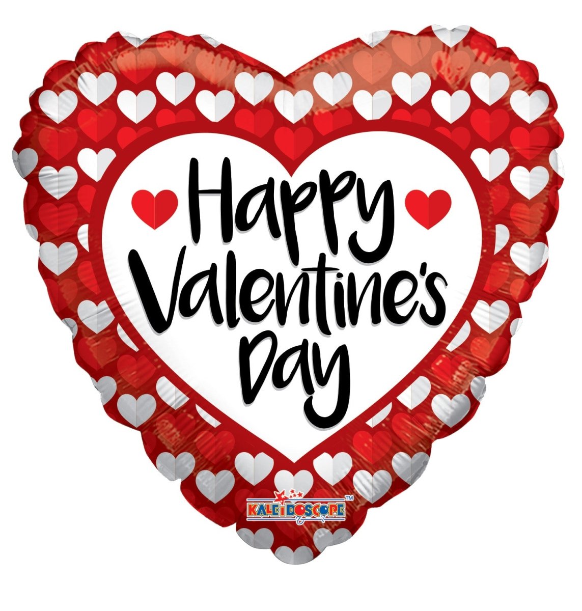 36″ PR Hvd Red & White Hearts. 81229-36 - FestiUSA