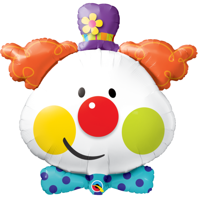 Cute Head Clown Circus