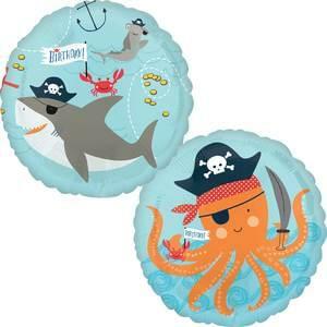 Ahoy Birthday 17” - (Single Pack). 3848401 Double Side - FestiUSA