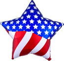 American Flag Star USA 29" - (Flat). 3243502 - FestiUSA