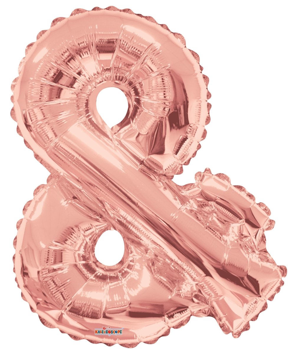 Foil Letter Balloons Rose Gold Foil Balloons Houston 5994