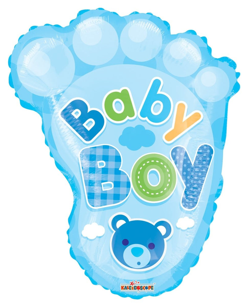Baby Boy Foot Shape Gb 20" - (Single Pack). 15106-20 - FestiUSA
