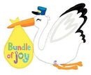 Baby Bundle Stork 43" - (Single Pack). 35876 - FestiUSA