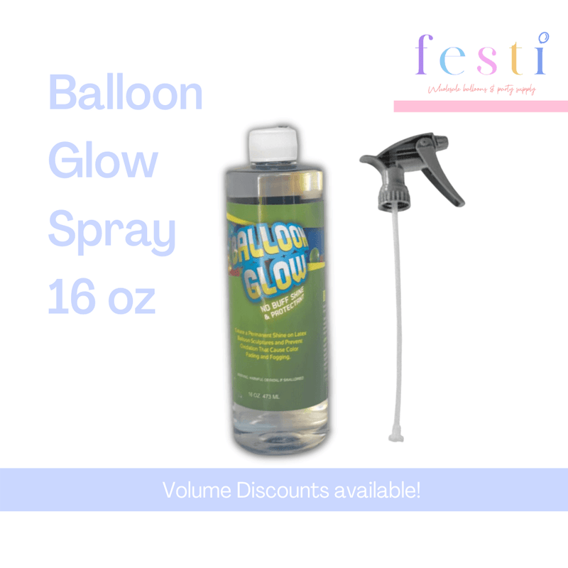 Balloon Glow Spray (Balloon Shine) 16 0Z with sprayer - FestiUSA