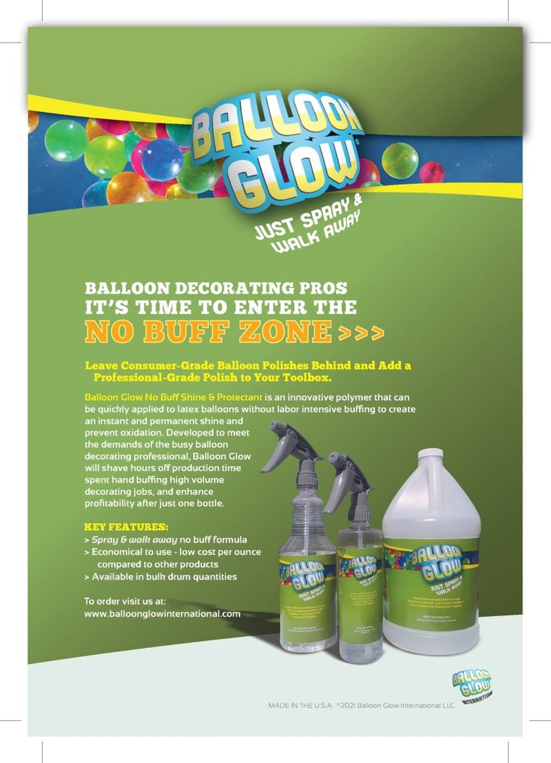 Balloon Glow Spray PRO (Balloon Shine) 32 0Z with sprayer - FestiUSA