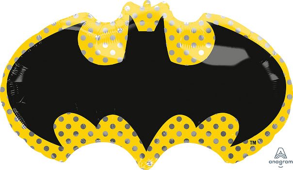 Batman Logo 30" x 17" - (Single Pack). 4071501 - FestiUSA