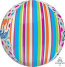 Birthday Bright Dots Orbz 15" - (Single Pack). 4181301 - FestiUSA