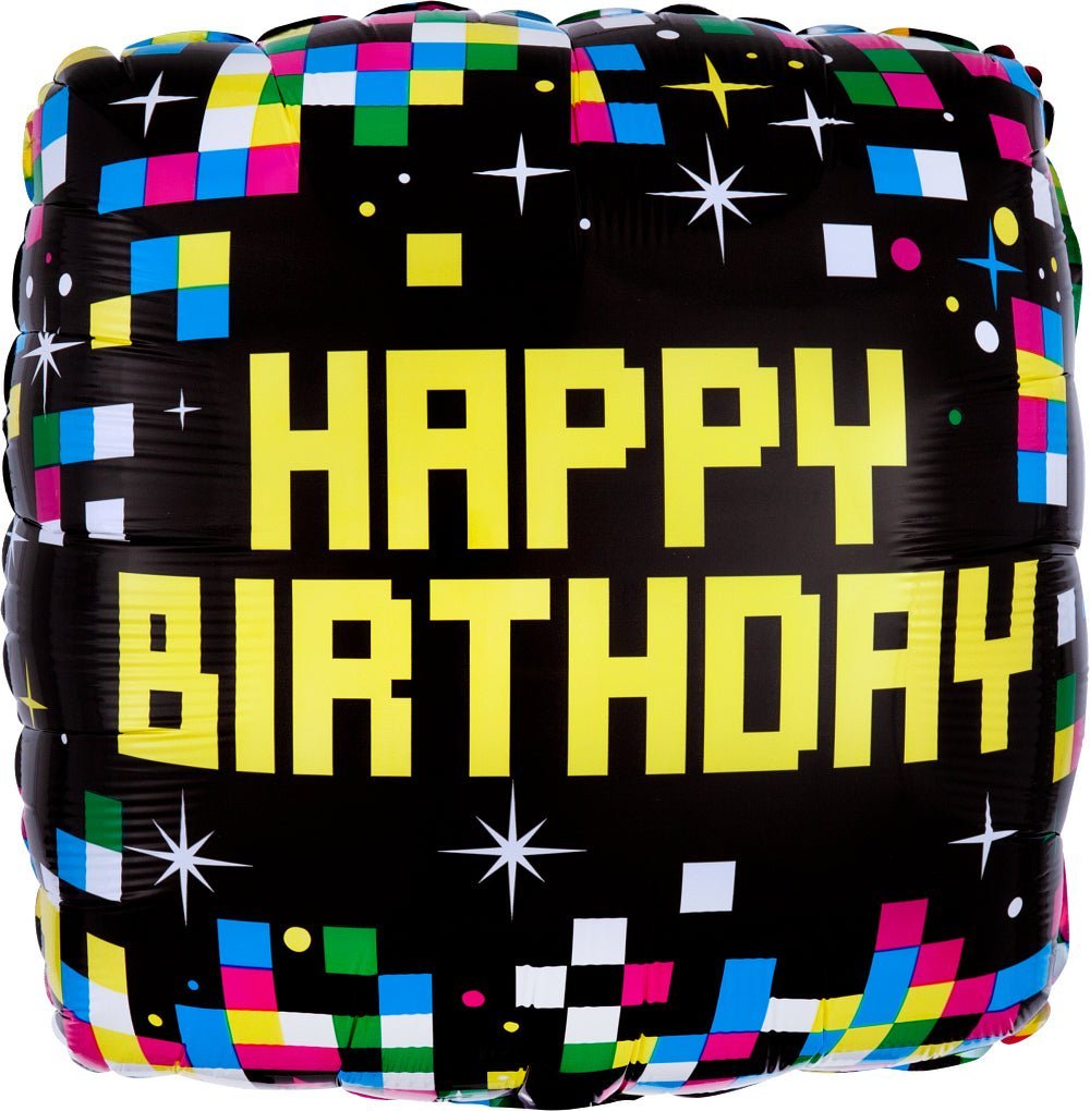 Birthday Pixels 21" - (Single Pack). 3567501 - FestiUSA