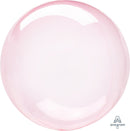 Bubble Crystal Clearz Dark Pink 18" - (Single Pack). 8284811 - FestiUSA