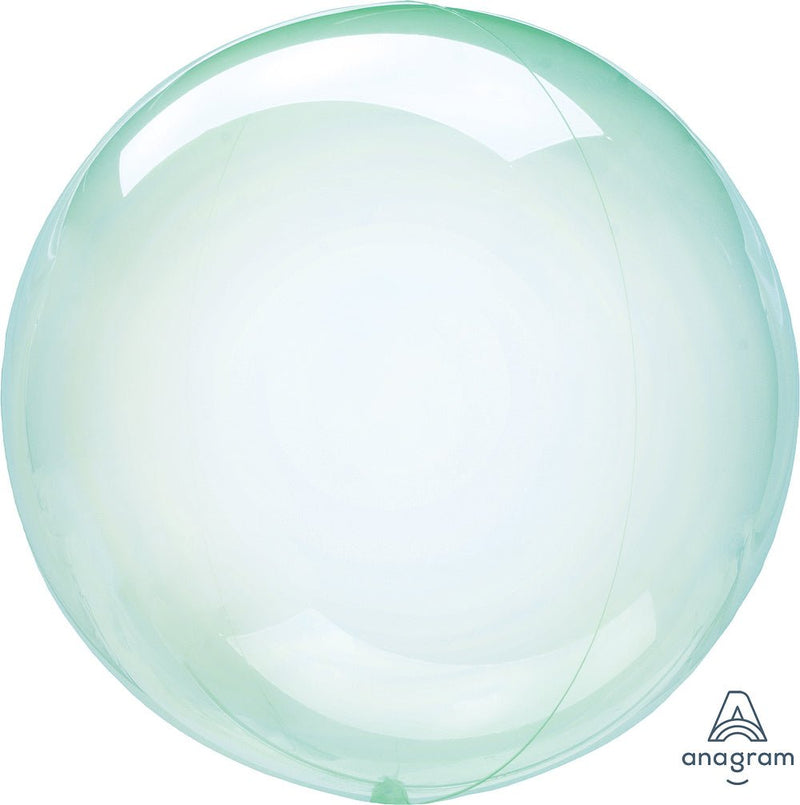 Bubble Crystal Clearz Petite Green 10" - (Single Pack). 82991 - FestiUSA