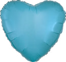 Caribbean Blue Decorator Heart 17" - (Single Pack). 2301801 - FestiUSA
