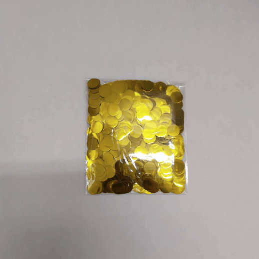 Confetti Foil Gold - (1 cm). B525A - FestiUSA