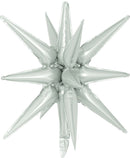 Decochamp Starburst Eucalyptus 3D Foil Balloon - 22" in. - FestiUSA