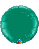 Emerald Green Mylar Round 18" Foil. 34052-18 - FestiUSA