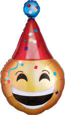 Emoticon Party Hat 39" - (Single Pack). 3452501 - FestiUSA