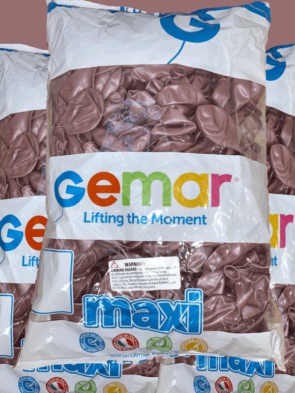 Gemar USA Maxi Bag Metallic Rose Gold GM110-071 12" - FestiUSA