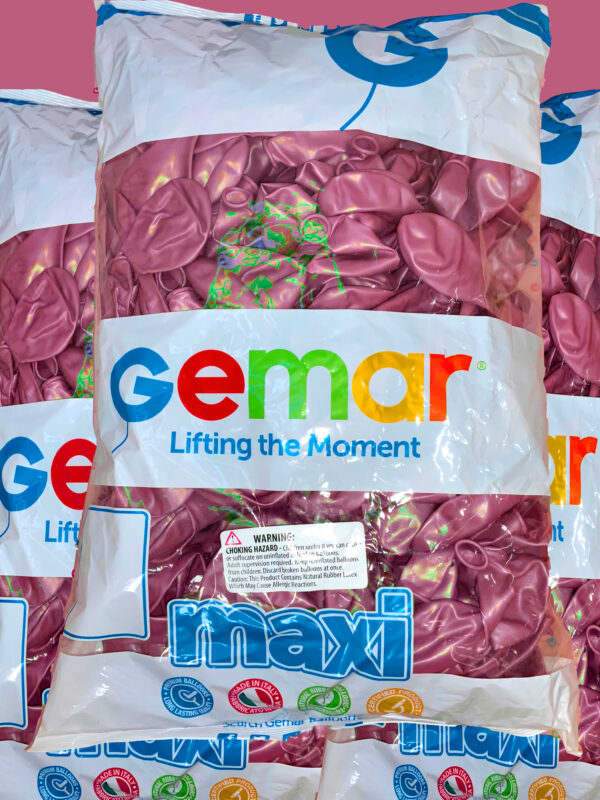 Gemar USA Maxi Bag Shiny Pink GB120-091 12" - FestiUSA