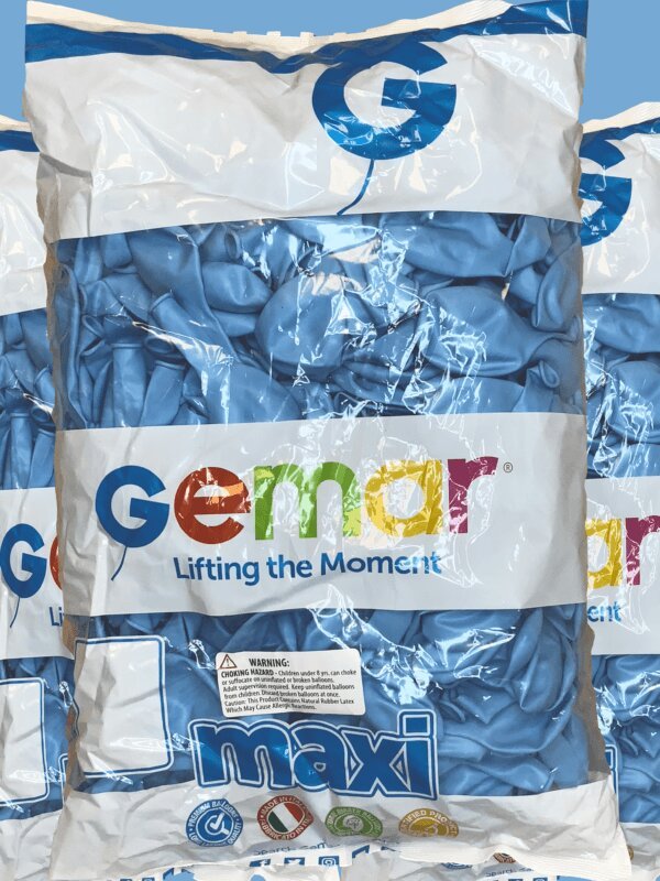Gemar USA Maxi Bag Solid Baby Blue G110-072 12" - FestiUSA
