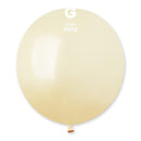 Gemar USA Metallic Balloon Ivory GM150-058 19" - FestiUSA