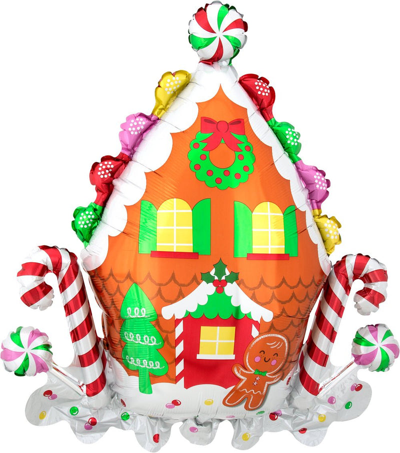 Gingerbread House 30" - (Single Pack). 4042901 - FestiUSA