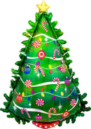 Green Christmas Tree 26" x 36" - (Single Pack). 4042601 - FestiUSA