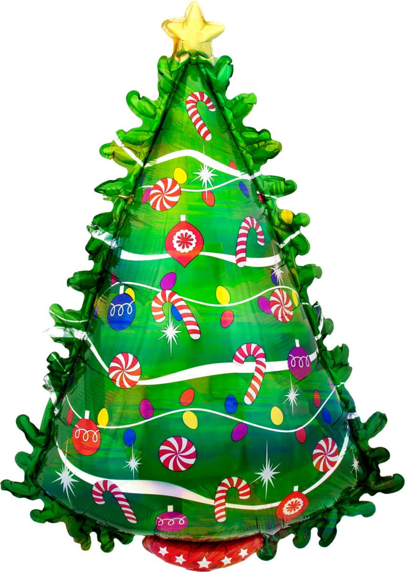 Green Christmas Tree 26" x 36" - (Single Pack). 4042601 - FestiUSA