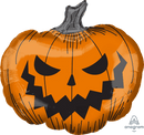 Hallows' Eve Pumpkin 29" x 27" - (Flat). 4004102 - FestiUSA