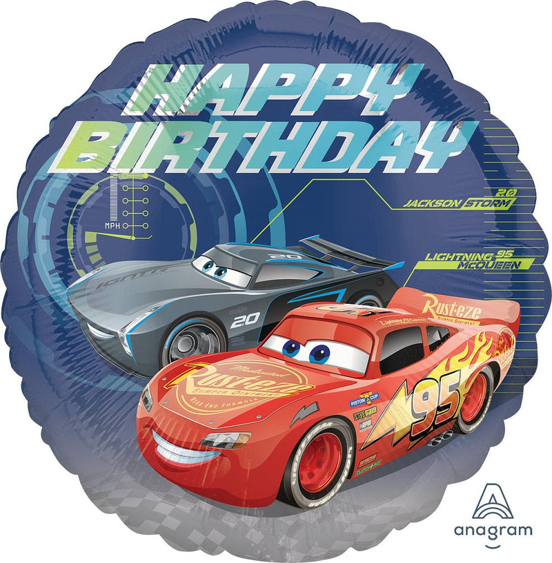 Happy Birthday (Cars 3) 17" - (Single Pack). 3536601 - FestiUSA