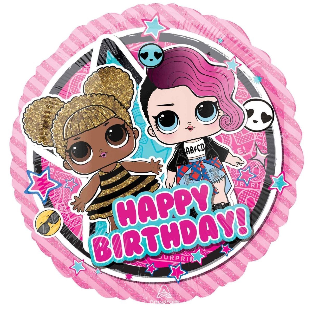 Happy Birthday LOL 17" - (Single Pack). 4279901 - FestiUSA