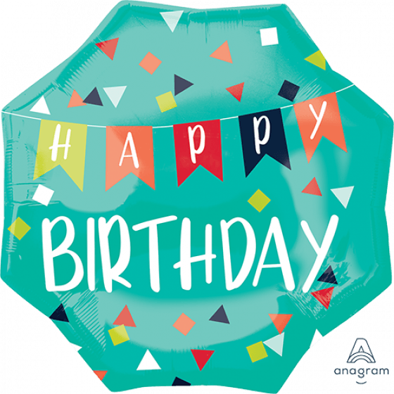 Happy Birthday Reason to Celebrate 22" - (Single Pack). 4067601 - FestiUSA